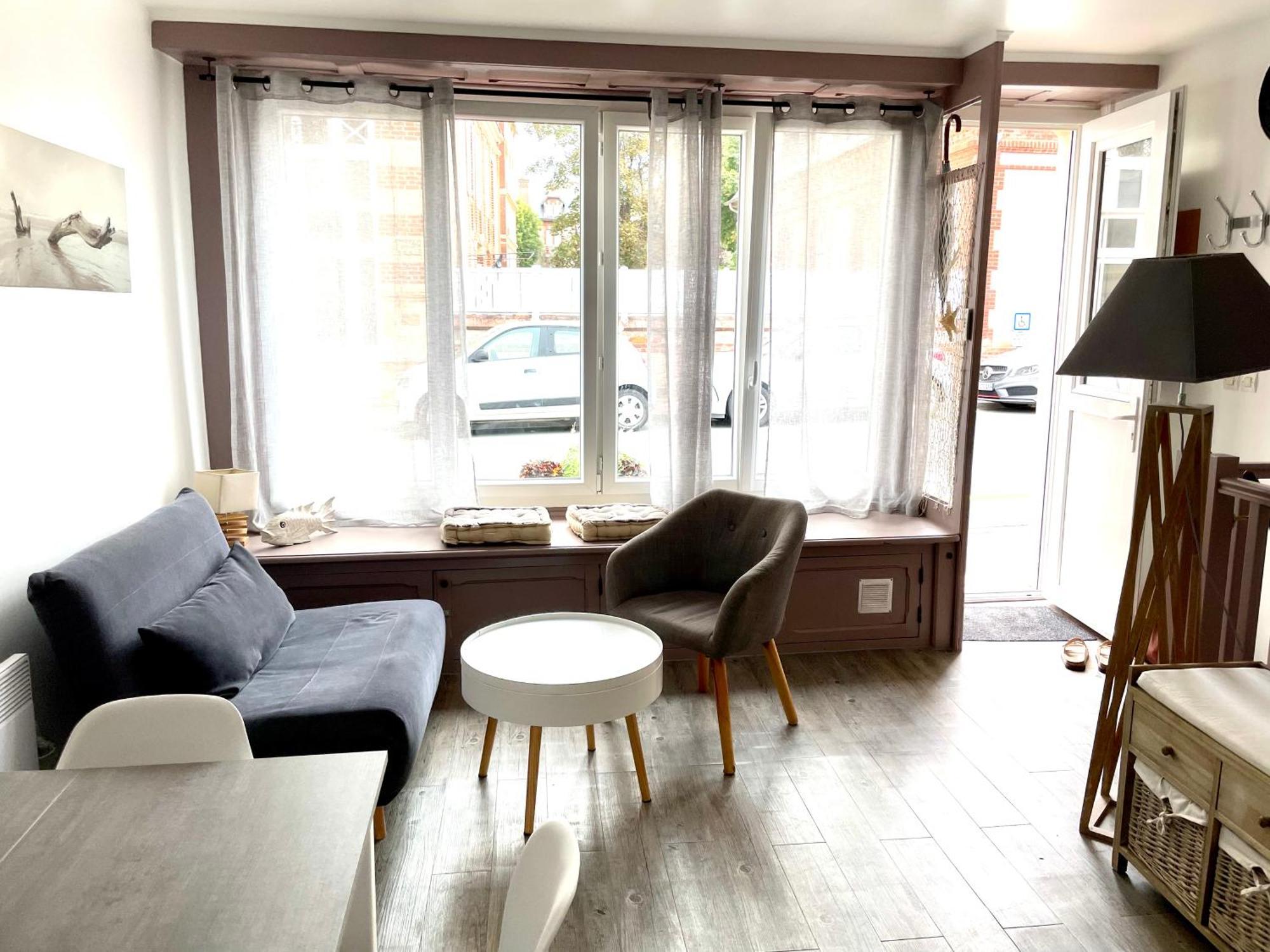Souplex 50M De La Plage Et Des Commerces Houlgate Ngoại thất bức ảnh